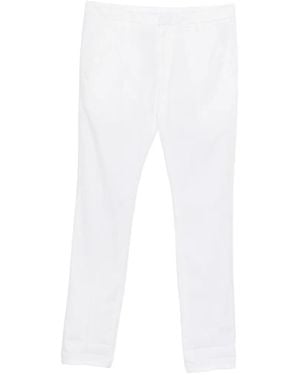 Dondup Belt-Loop Trousers - White