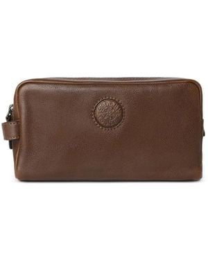 Osprey Trousse Da Bagno Con Logo Compass Goffrato - Marrone