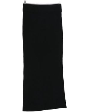 Entire studios Elasticated-waist midi skirt - Negro