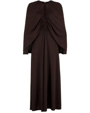 Johanna Ortiz Round-Neck Maxi Dress - Black