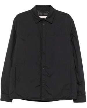 Moncler Revoline Hemdjacke Mit Logo - Schwarz