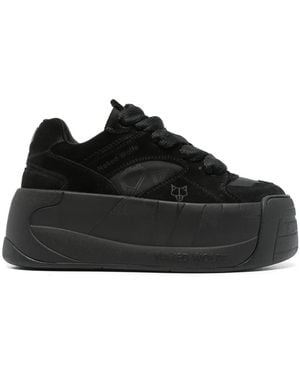Naked Wolfe Snatch Trainers - Black