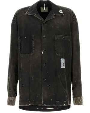 Maison Mihara Yasuhiro Cotton Shirt - ブラック