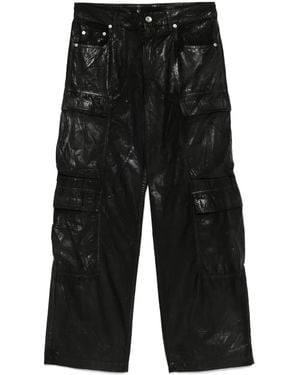 Rick Owens Double Cargo Jeans - Black