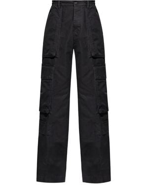 DSquared² Multi-Pocket Cargo Trousers - Black