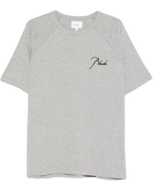 Rhude Embroidered T-Shirt - Grey