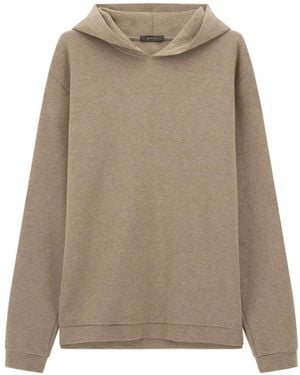 BOGGI Sweatshirt Hoodie - Natural