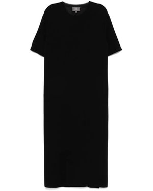Eric Bompard Knitted Midi Dress - Black