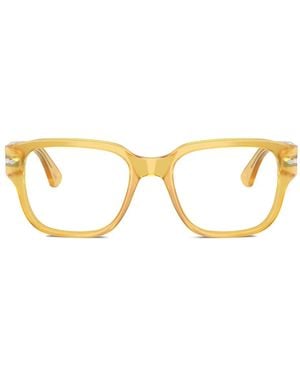 Persol Square-Frame Glasses - Metallic