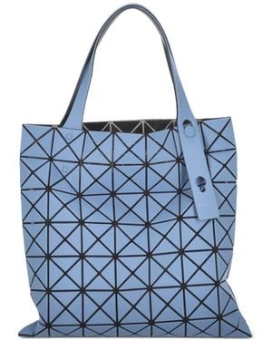 Issey Miyake Prism-2 Geometric-panelled Tote Bag - Blue