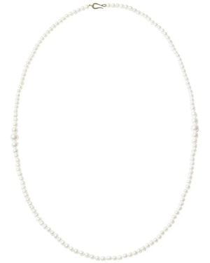 Mizuki 14Kt Freshwater Pearl Necklace - White
