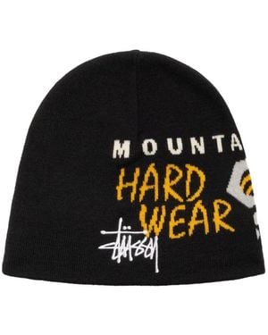 Stussy X Mountain Hardwear Wool Beanie Hat - Black