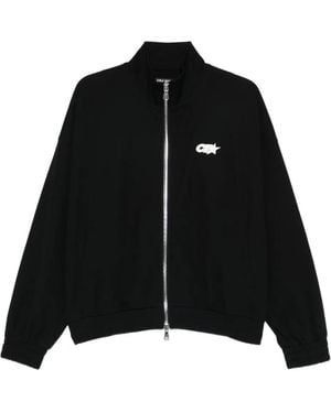 Cole Buxton ジップアップ スウェットシャツ - ブラック