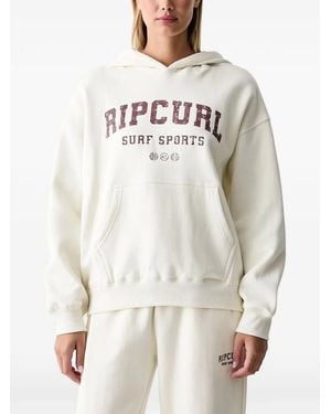 Rip Curl Varsity Sports Hoodie - White