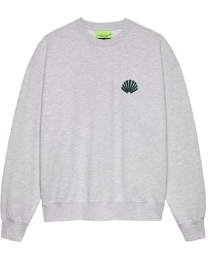 New Amsterdam Logo-Print Sweatshirt - Grey