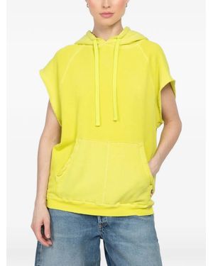 Freecity Hooded Sleeveless Hoodie - Yellow