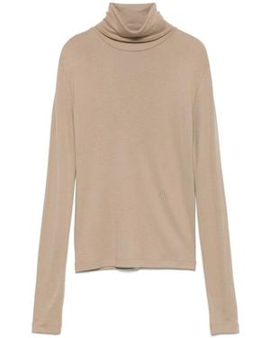 Helmut Lang Turtleneck Jumper - Natural
