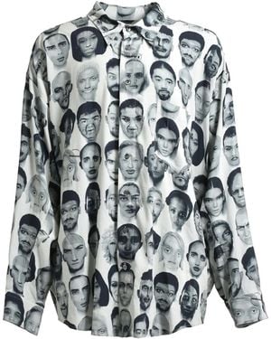 Magliano Graphic-Print Shirt - Black