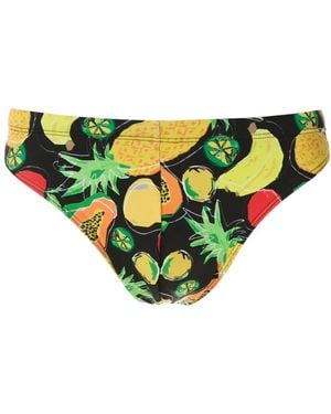 Amir Slama Frutas トランクス水着 - ブラック