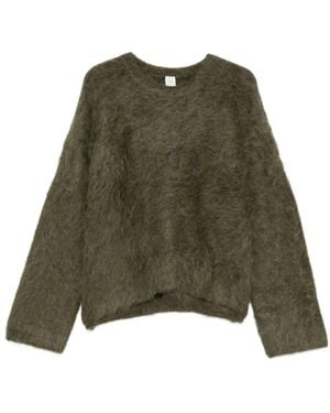 TOTEME Crew-Neck Jumper - Brown