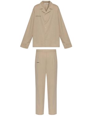 PANGAIA Logo Pajama - Natural