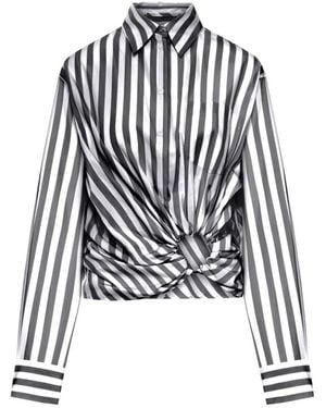Sportmax Striped Shirt - White