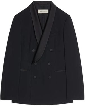 Dries Van Noten Double-Breasted Blazer - Black