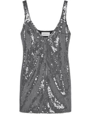 16Arlington Sequinned Mini Dress - Grey