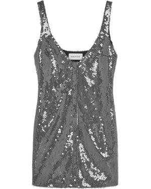 16Arlington Sequinned Mini Dress - Grey