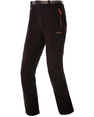Trangoworld Trainingsbroek Met Logoprint - Zwart