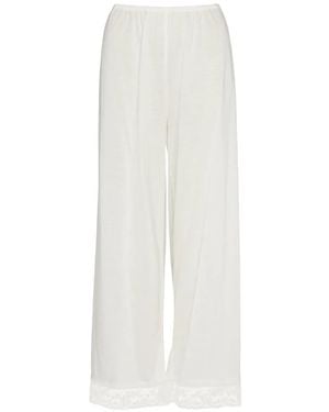 Eres Pantalones Aubépine - Blanco