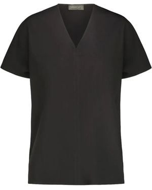 DR. HOPE Camiseta Con Cuello En V - Negro