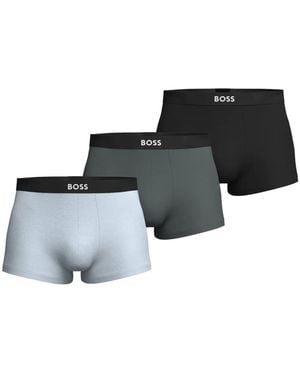 BOSS Logo-Detail Boxers (Pack Of Three) - Black