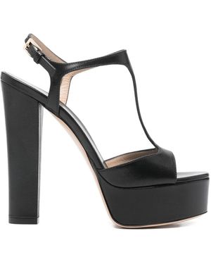 Tom Ford Sandales A Talon À Bride En T - Black