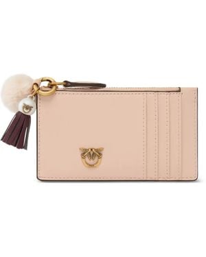 Pinko Love Birds Pasjeshouder - Naturel