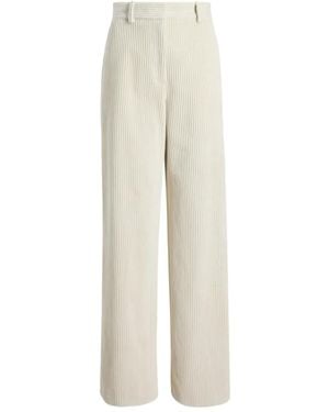 Proenza Schouler Corduroy Straight Pants - White