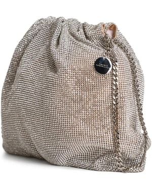 Twentyfourhaitch Beuteltasche Mit Strass - Grau