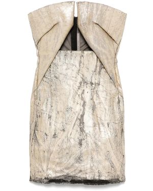 Rick Owens プロングディテール ドレス - ナチュラル