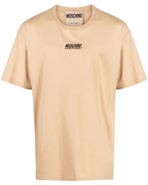 Moschino ロゴ Tシャツ - ナチュラル