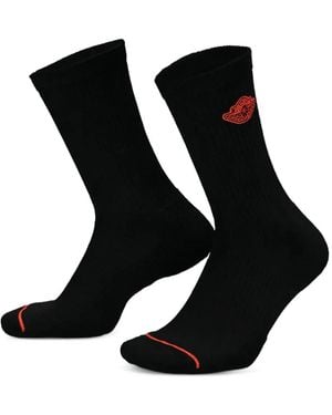 Nike Chaussettes À Logo Brodé - Black