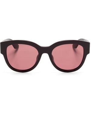 McQueen キャットアイ サングラス - ピンク