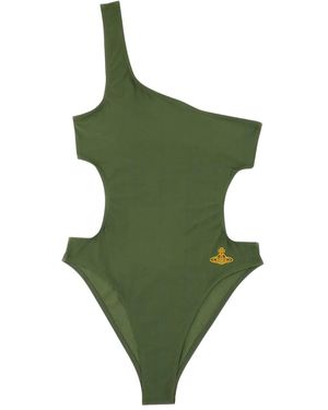 Vivienne Westwood Orb One-Piece Swimsuit - Green