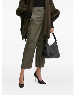 Sandro Ferrone Pantalones con pliegues - Negro