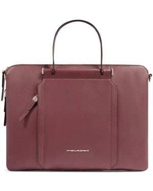 Piquadro Pochette D'Ordinateur 15,6 Pouces - Purple