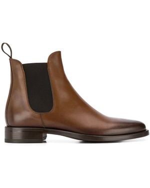 SCAROSSO Enzo Chelsea Boots - Brown
