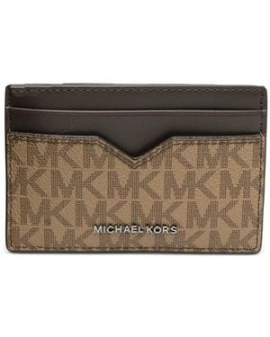 Michael Kors Hudson Cardholder - Grey