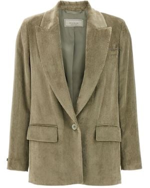 Peserico Corduroy Blazer - グリーン