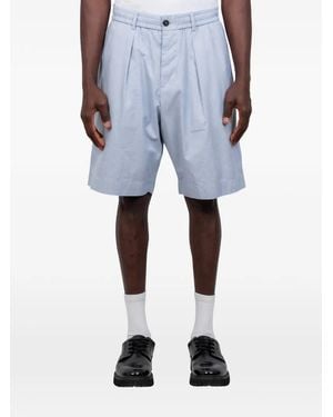 Universal Works Pleated Shorts - Blue