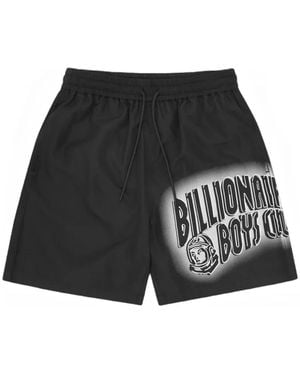 BBCICECREAM Logo-Print Drawstring Swim Shorts - Black