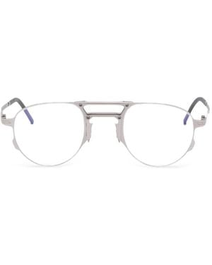 Movitra Lunettes De Vue Levita À Monture Ronde - Gris